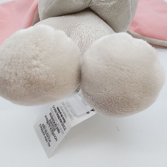 Disney Dumbo Baby Elephant Plush 8" Gray Large Pink Ears Stuffed Animal Lovey - Picture 5 of 12